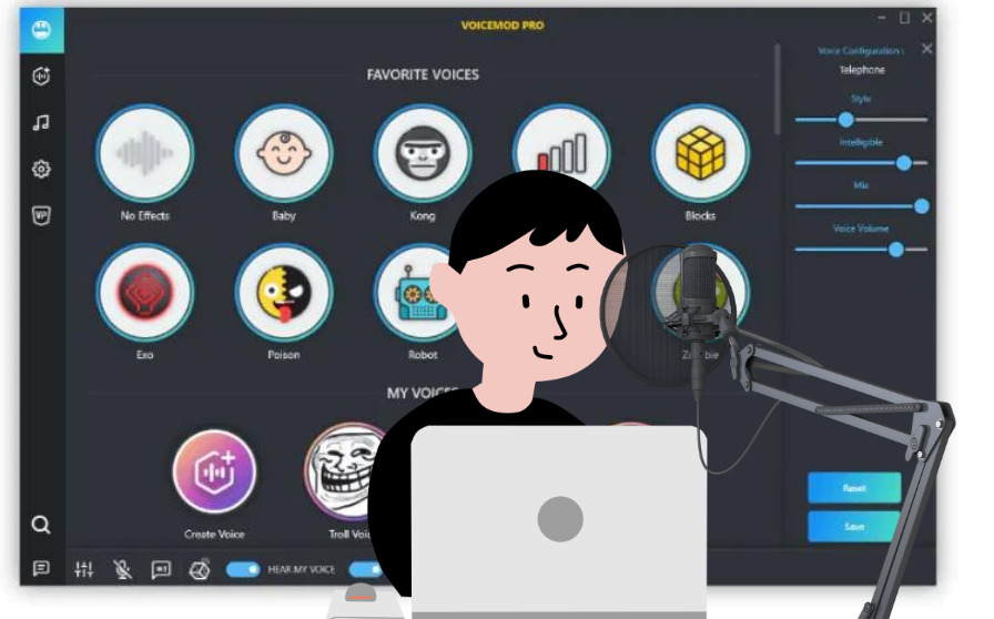 Trường hợp sử dụng AI Voice Generator- Tạo hiệu ứng âm thanh