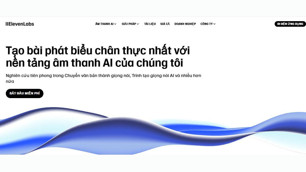 Bước 1 tạo AI Agent với ElevenLabs