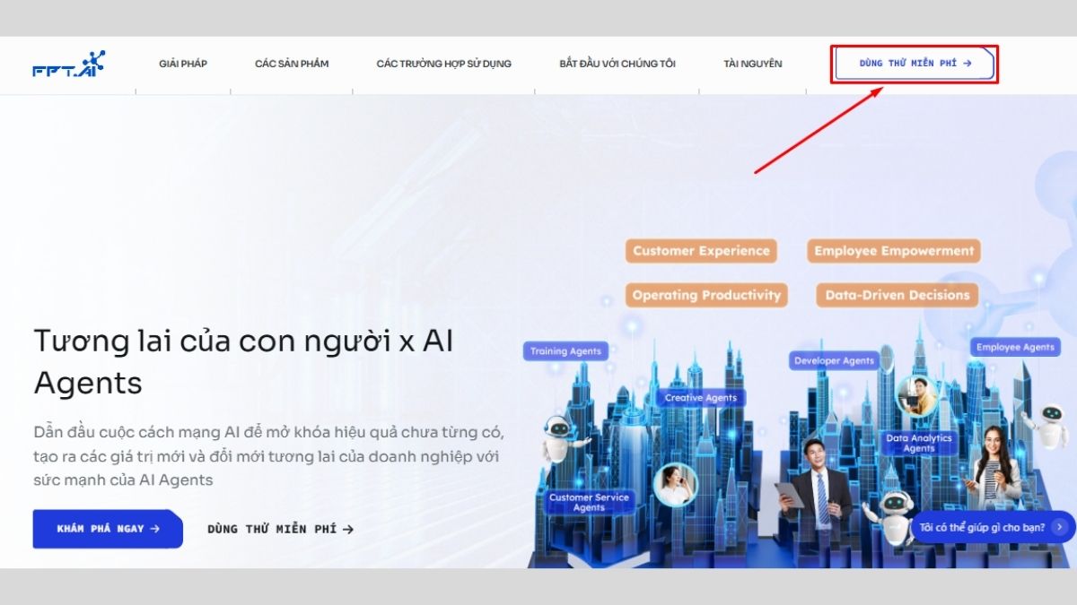 Hướng dẫn sử dụng FPT.AI Text to Speech bước 1