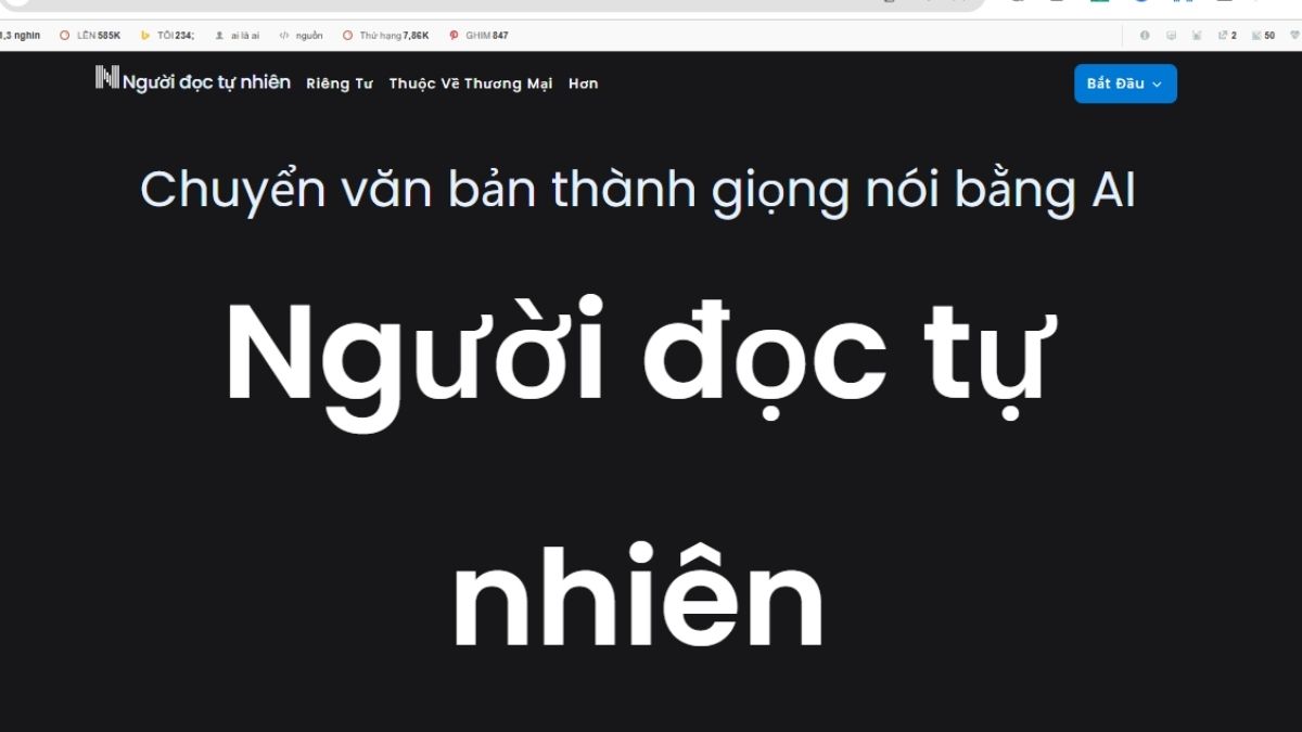 Hướng dẫn sử dụng Naturelreaders bước 1 