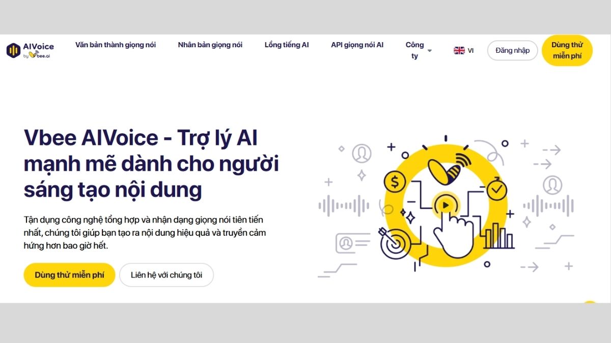 Hướng dẫn sử dụng Vbee- bước 1