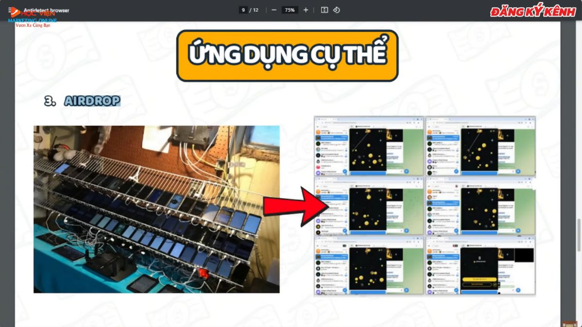 Ứng Dụng Thực Tế Của Antidetect Browser- Airdrop