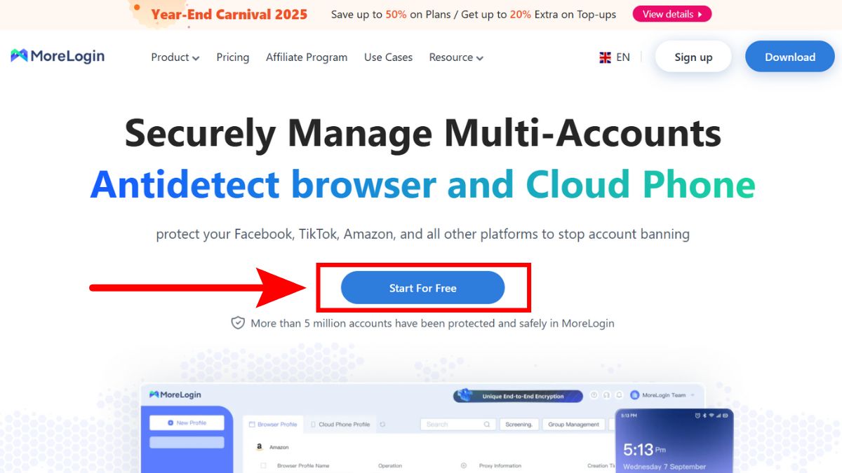 Cách Sử Dụng Antidetect Browser Morelogin Miễn Phí- Tải và cài đặt phần mềm
