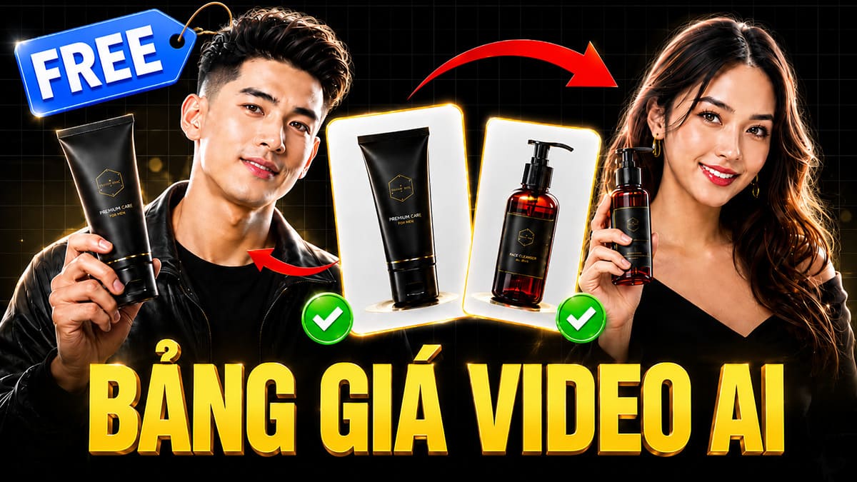 bảng giá dịch vụ làm video ai mới nhất