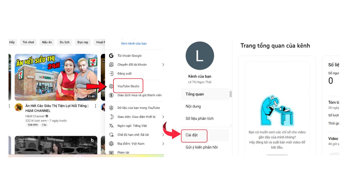 Hướng dẫn cách chạy quảng cáo Youtube hiệu quả- Tạo tài khoản bước 3