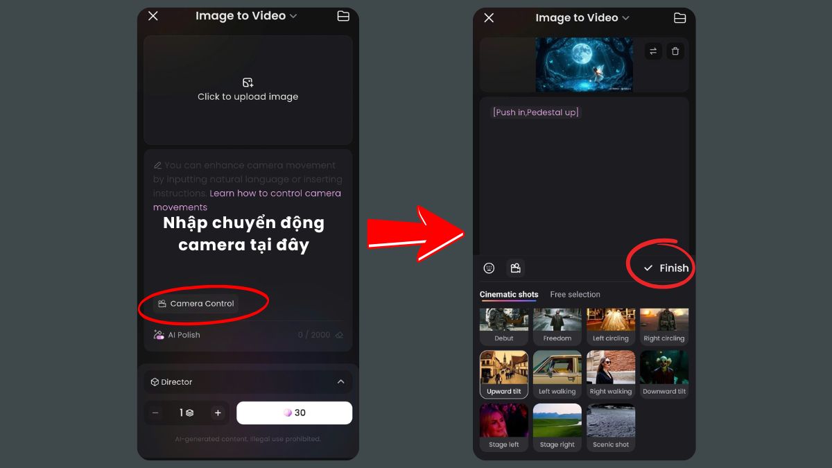 Cách chuyển ảnh thành video bằng AI trên điện thoại với Hailuo AI bước 5