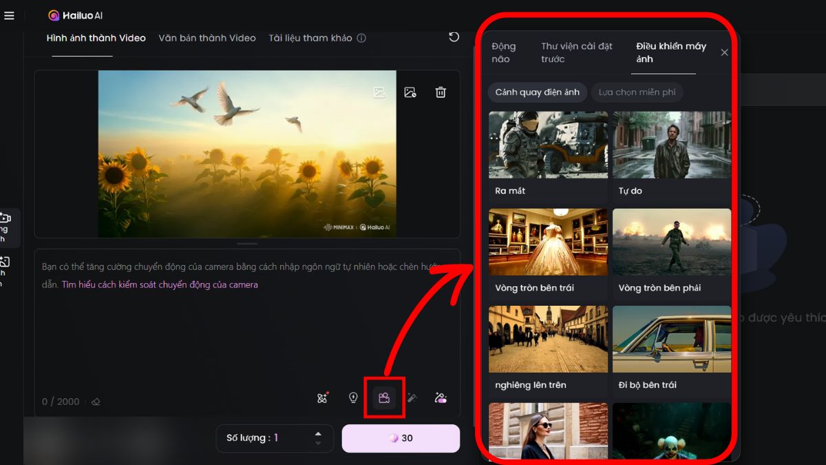 Cách chuyển ảnh thành video bằng AI trên máy tính với Hailuo AI bước 4