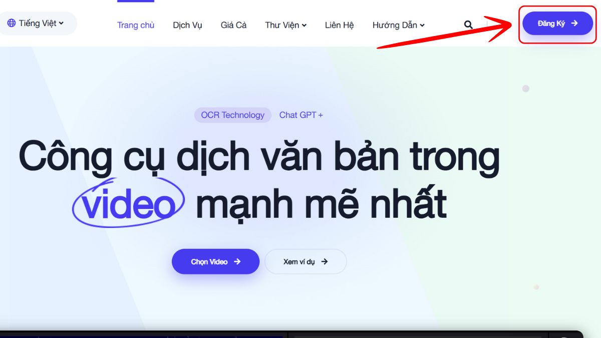 Cách làm video review phim bằng AI miễn phí với công cụ Dichtudong bước 1.1
