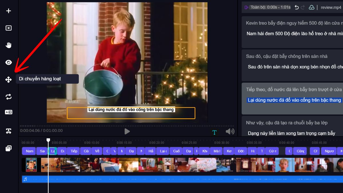 Cách làm video review phim bằng AI miễn phí với công cụ Dichtudong bước 6.2