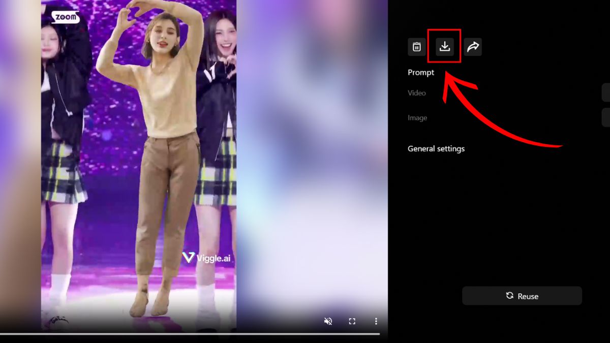 Cách tạo video Youtube bằng AI với Viggle bước 3