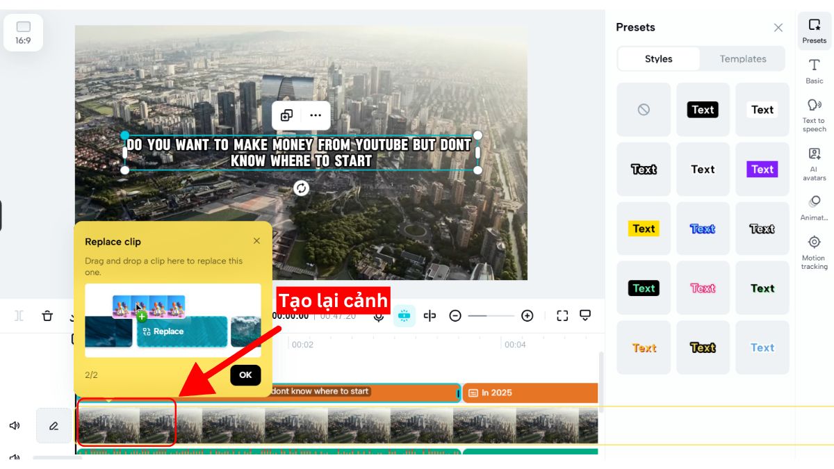 Cách tạo video Youtube bằng AI với CapCut AI bước 5.2