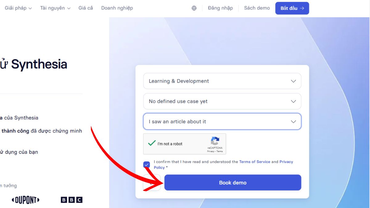 Cách tạo video Youtube bằng AI với Synthesia bước 5