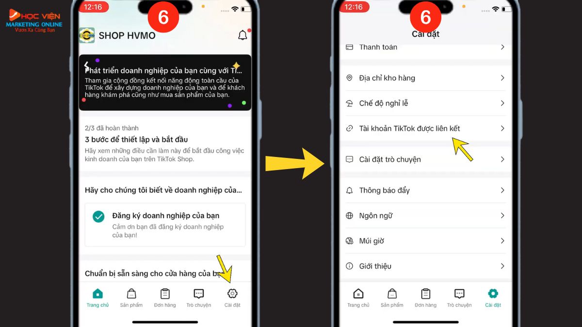 Cách mở giỏ hàng TikTok Shop đơn giản- Cách 1 bước 6.1