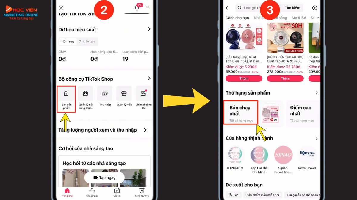Cách lựa chọn sản phẩm 