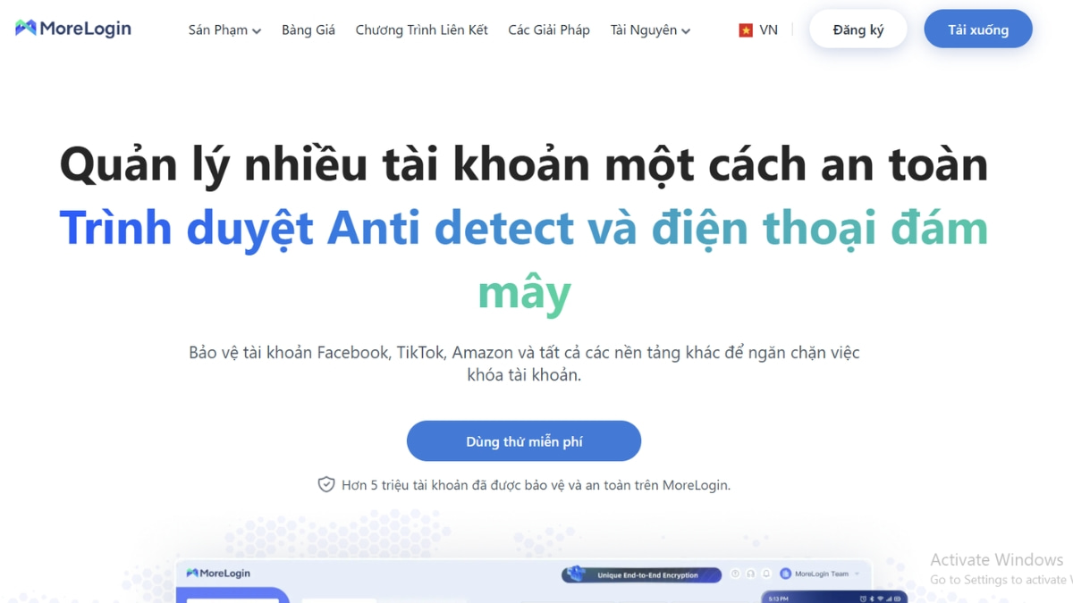 Giới Thiệu Về MoreLogin