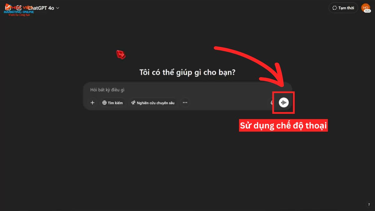 Tương tác hỏi- đáp với ChatGPT