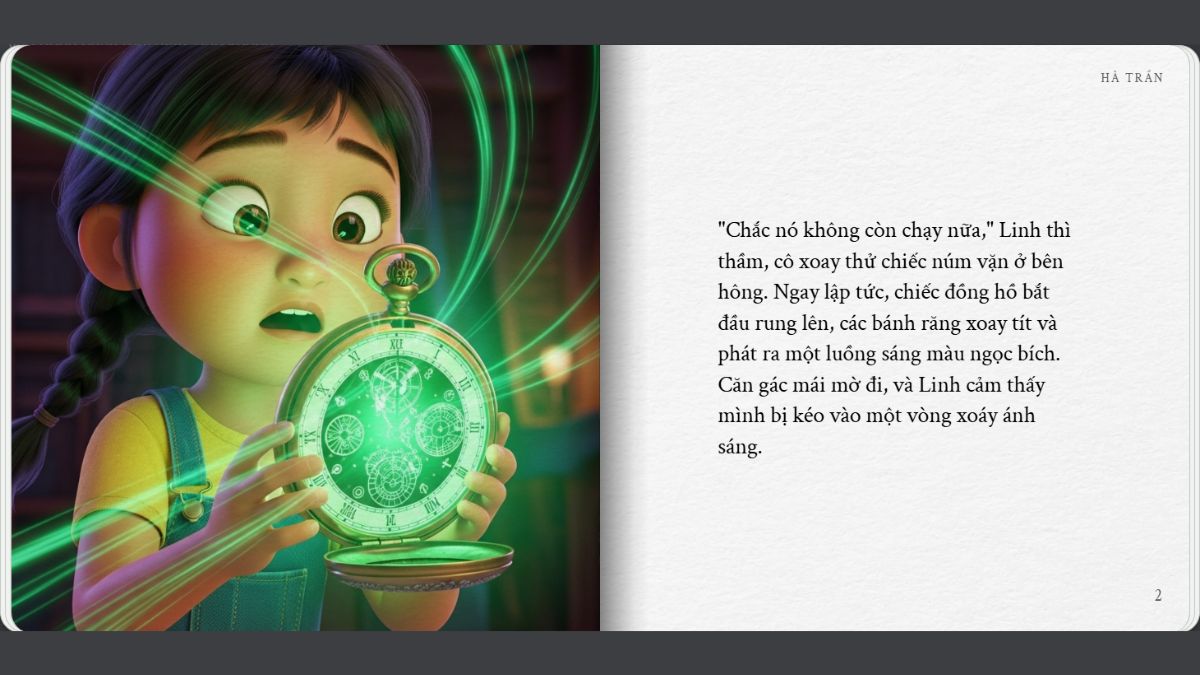 Một số prompt hay để tạo truyện tranh bằng Gemini Storybook