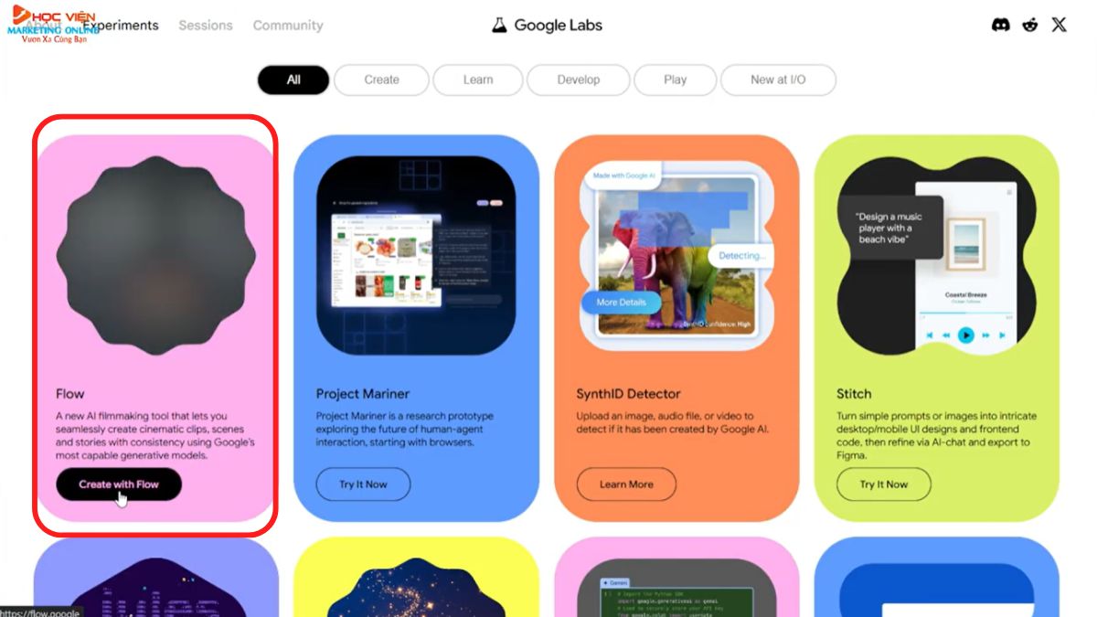 Cách bắt đầu sử dụng Google Veo 3 thông qua Flow bước 3