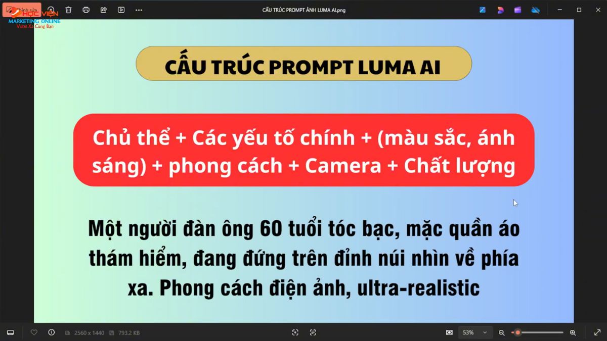 Hướng dẫn cách tạo ảnh với Luma AI- Tạo ảnh AI bước 3.2