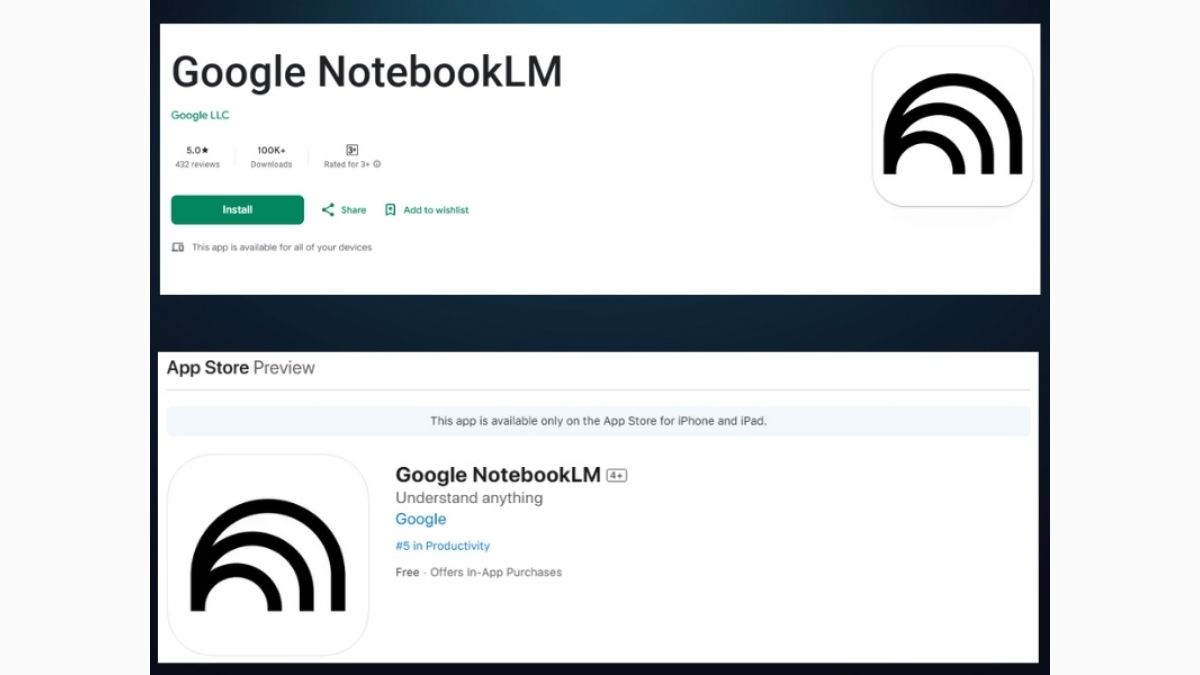 Hướng Dẫn Cách Sử Dụng NotebookLM AI Trên Điện Thoại bước 1