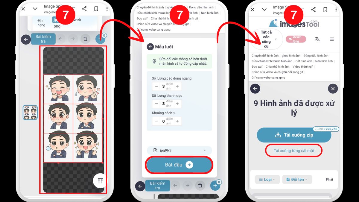 Hướng dẫn cách tạo Sticker bằng ChatGPT bước 7.2