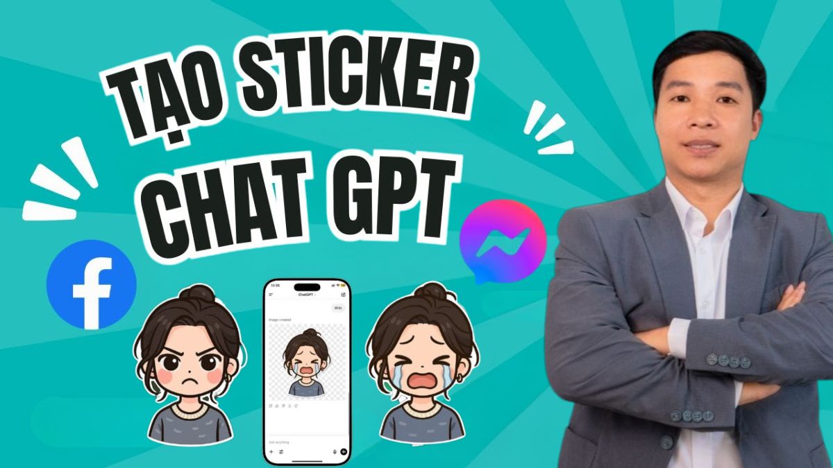 Hướng dẫn cách tạo Sticker cá nhân bằng ChatGPT trên điện thoại 
