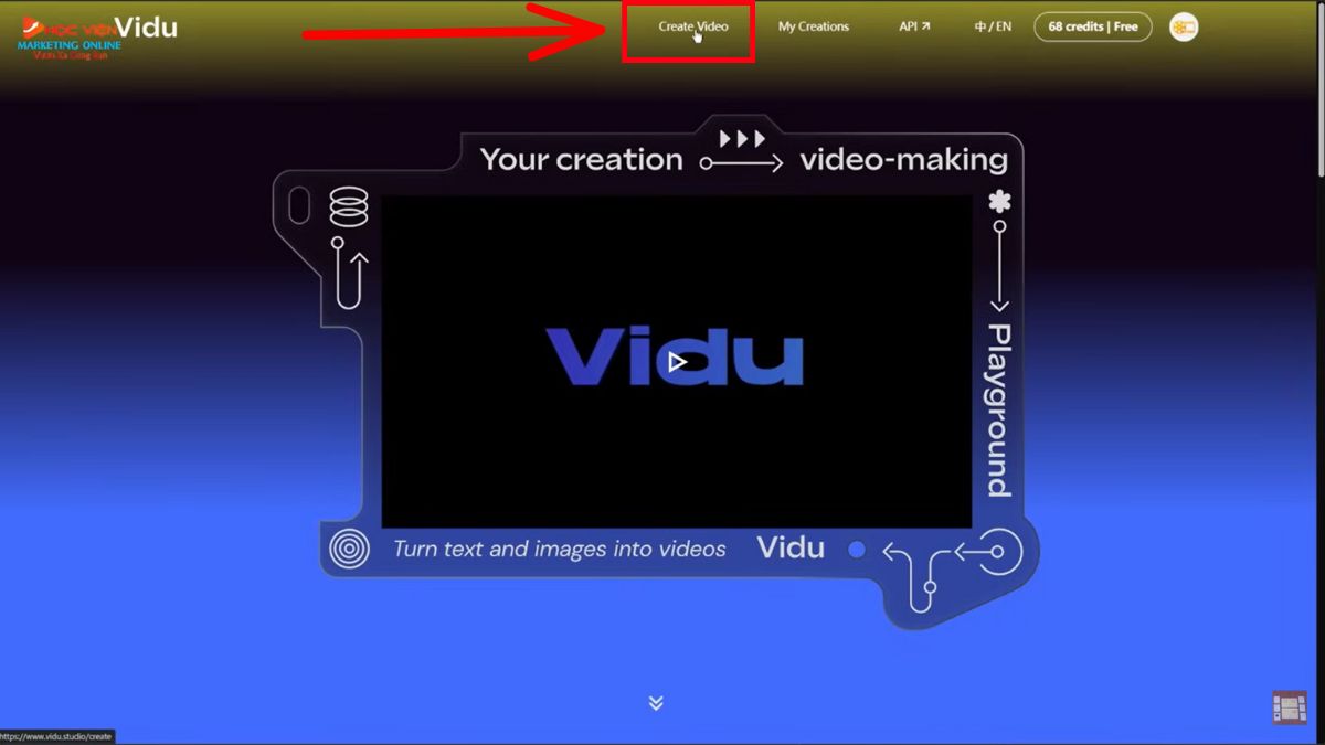 Hướng dẫn cách tạo video bằng AI miễn phí- Chuyển hình ảnh sang video bước 2