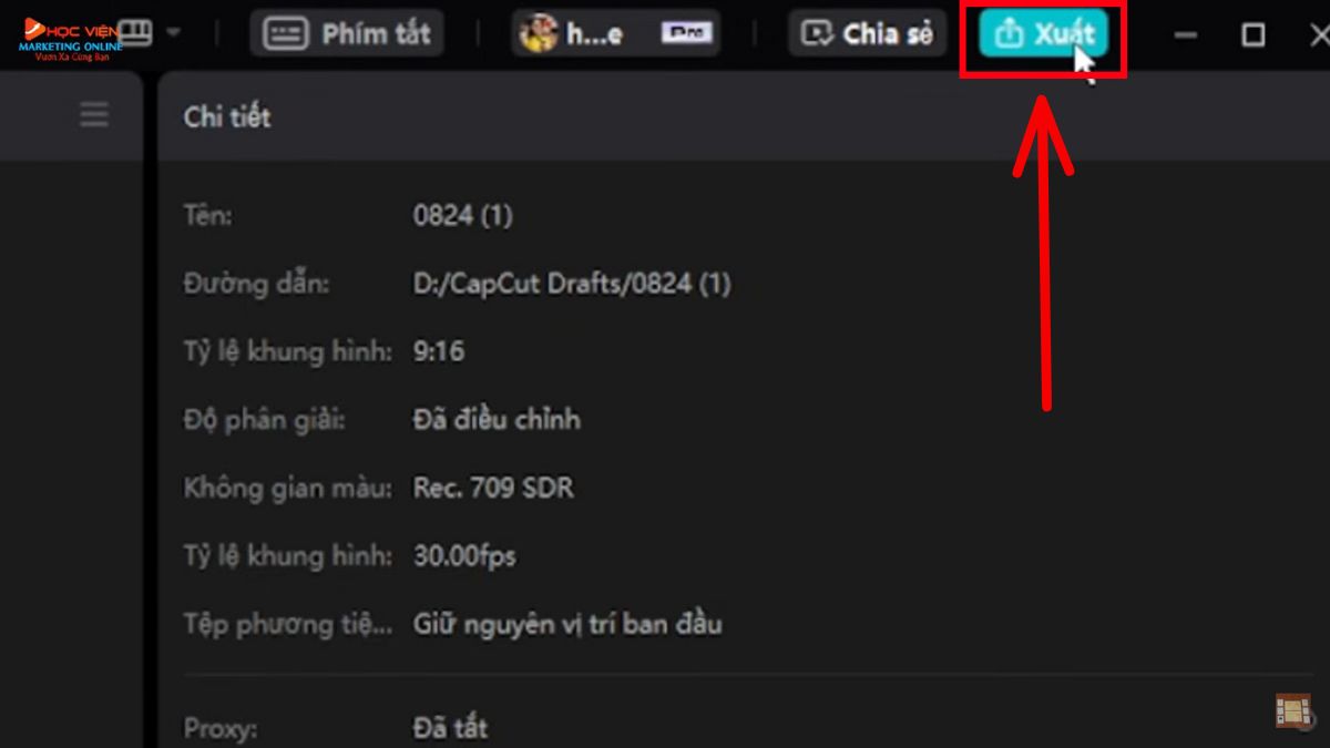 Hướng dẫn cách tạo video bằng AI miễn phí- Hoàn thiện video bước 6