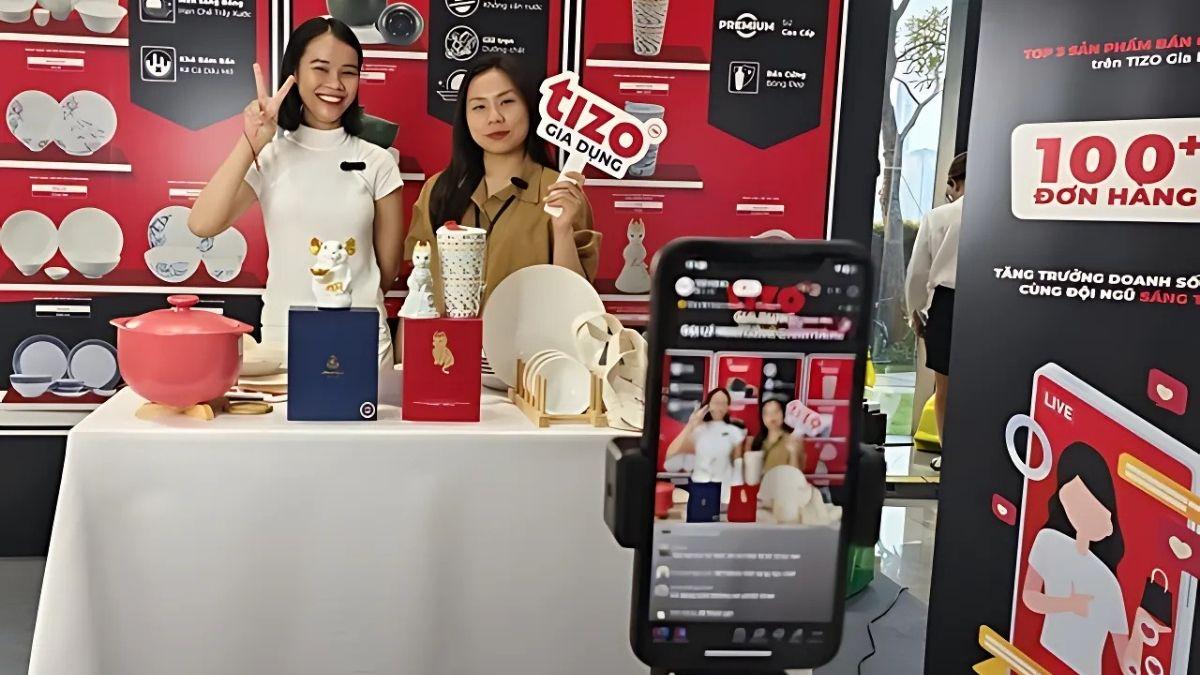 Cách tạo video viral trên Tiktok- Chọn chủ đề content dạng livestream bán hàng