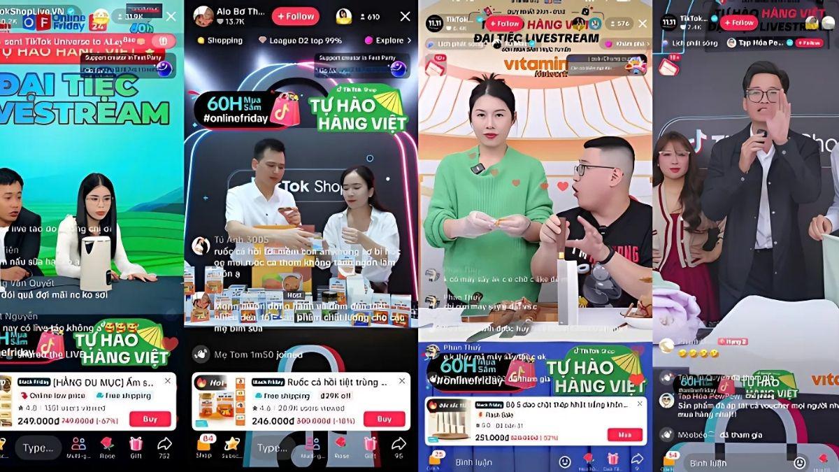 Cách tạo video viral trên Tiktok- Chọn chủ đề content dạng livestream người nổi tiếng