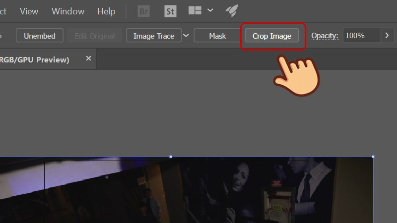 Cách cắt ảnh trong AI bằng công cụ Crop Image bước 4