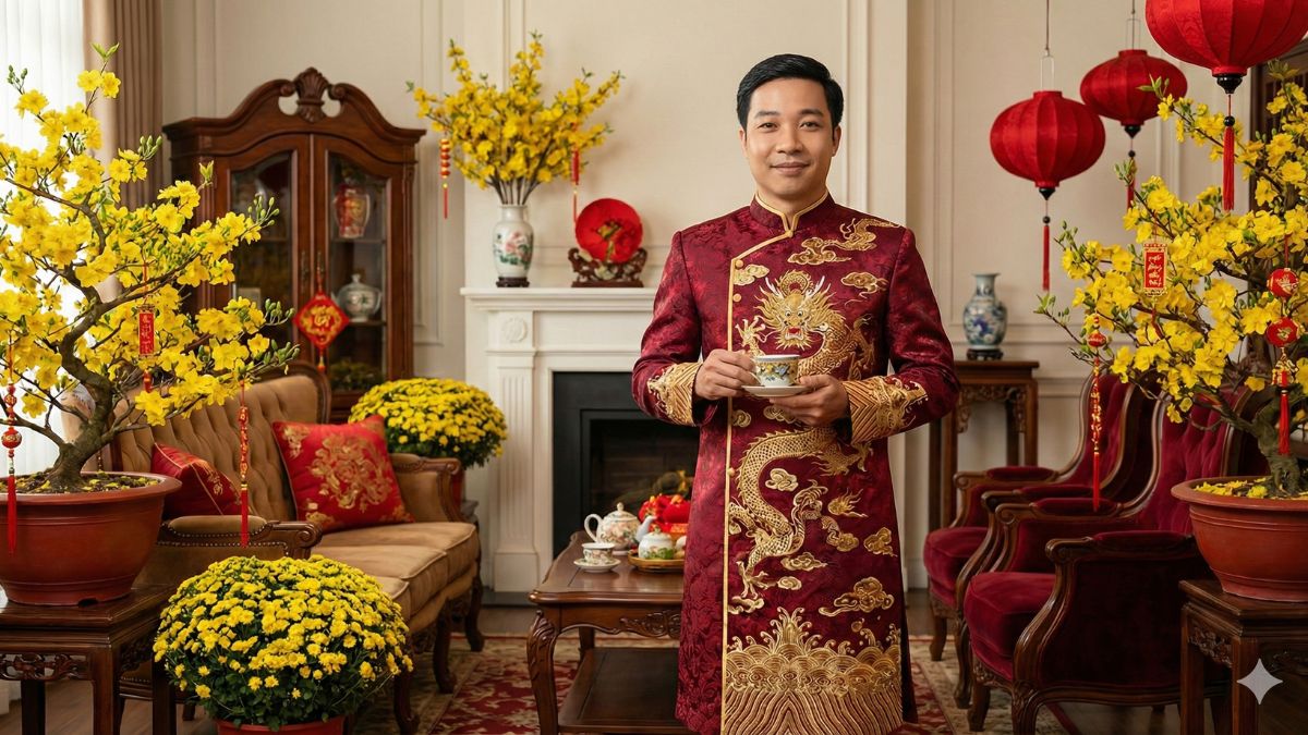 Prompt Câu Lệnh Tạo Ảnh Tết Bằng AI Đẹp