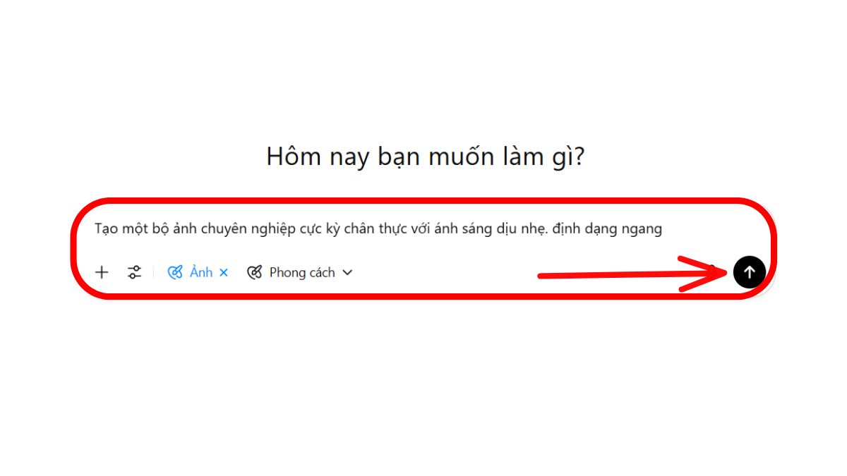 Cách tạo ảnh với tính năng Styles của ChatGPT bước 3