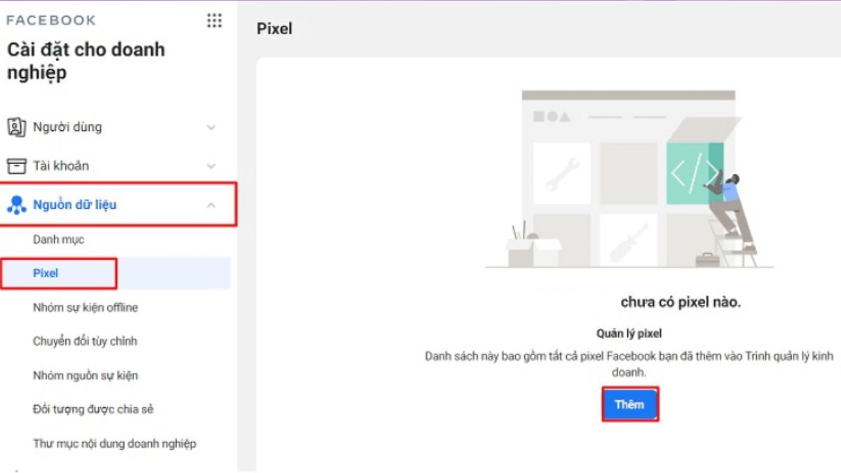Chạy Ads Landing Page Trên Facebook bước 2