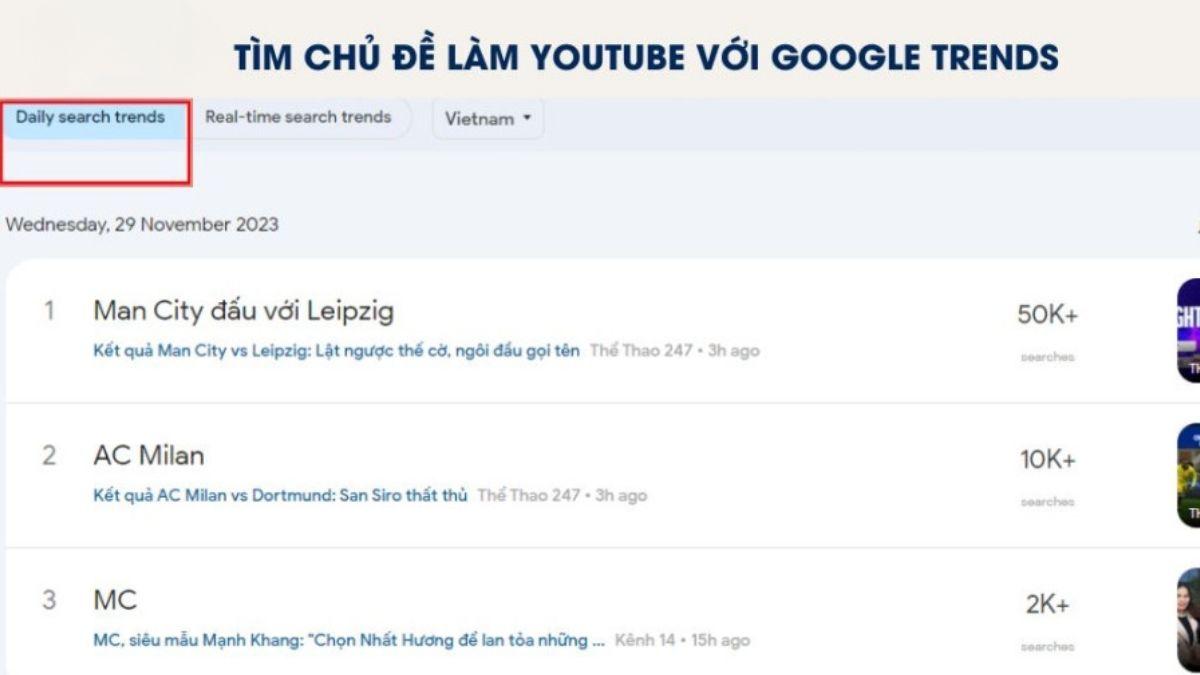 Cách Tìm Chủ Đề Làm Youtube View Ngoại Hot Trend- Khai thác xu hướng toàn cầu với google trends bước 2