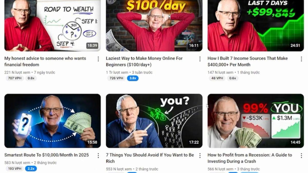 Top 9 Chủ Đề Làm YouTube View Ngoại Với Video Dài- Make Money Online