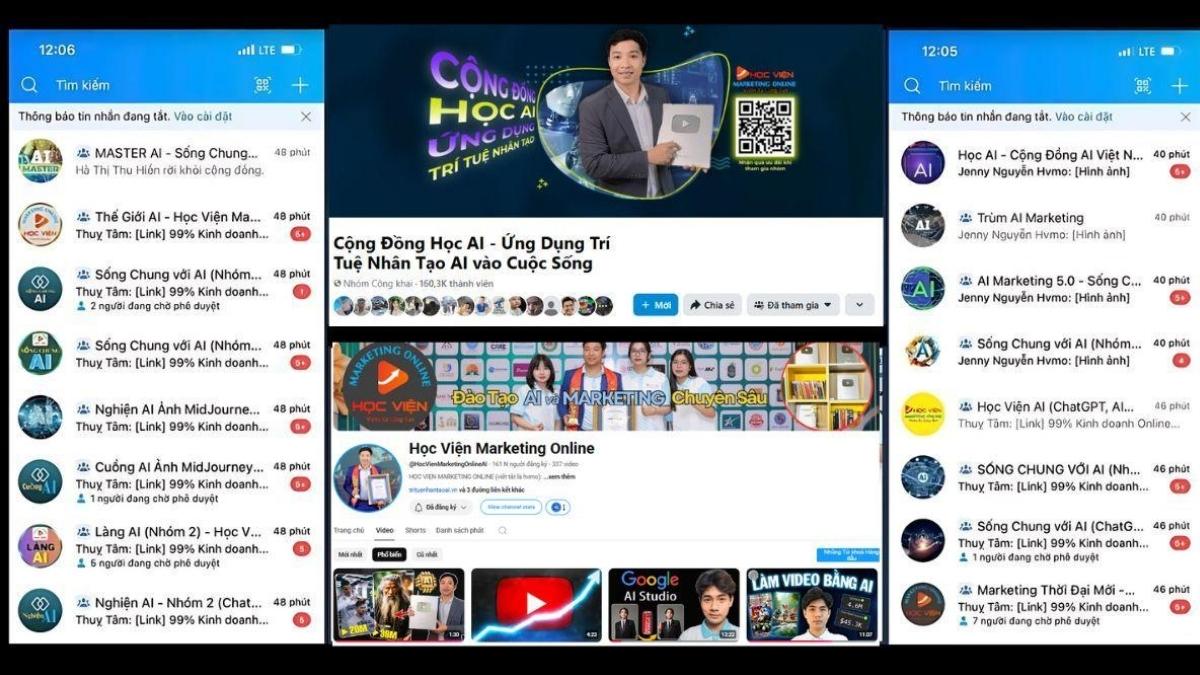 Chương Trình Đào Tạo AI Cho Doanh Nghiệp Thực Chiến Tại Học Viện Marketing Online- Hệ sinh thái AI