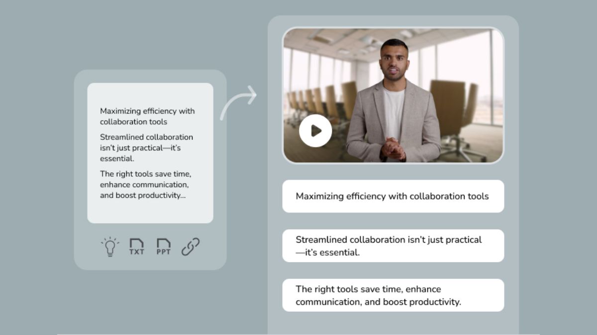 Công cụ chuyển PowerPoint sang video bằng AI- Fliki
