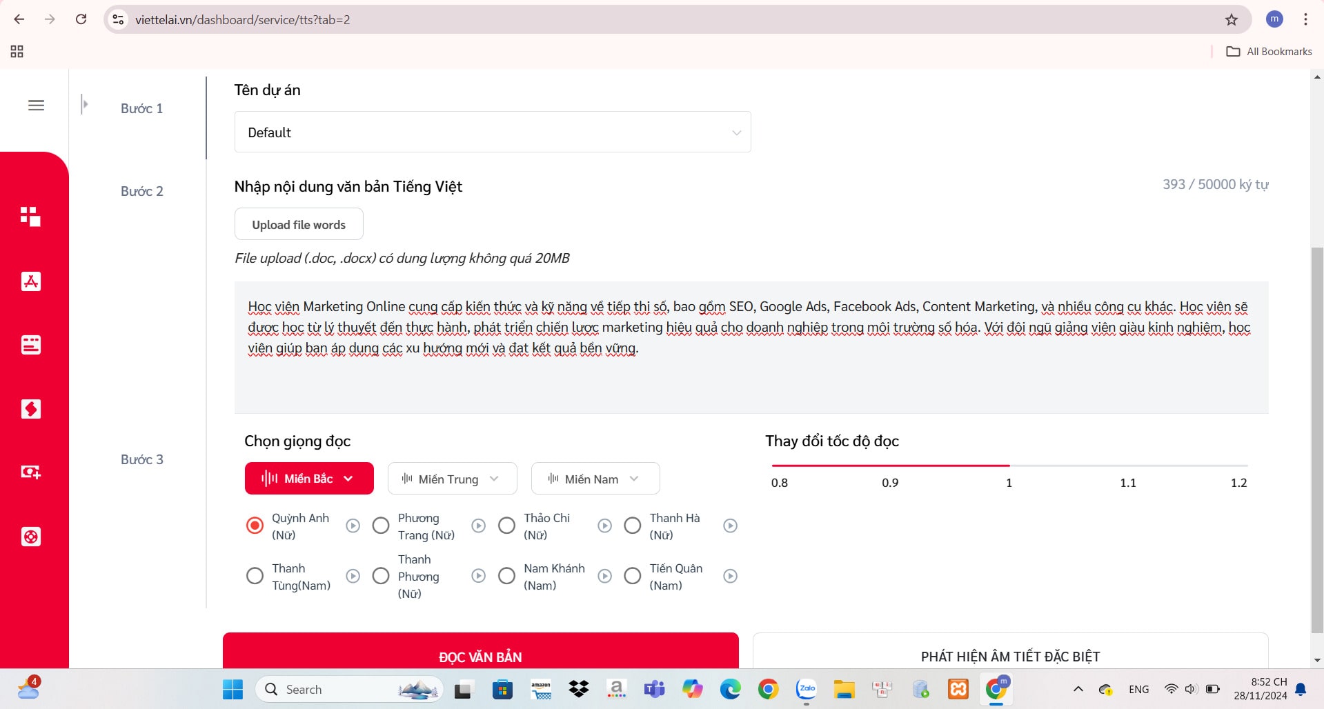 Top 10 ứng dụng chuyển văn bản thành giọng nói tiếng Việt miễn phí- Hướng dẫn nhanh VTCC.AI