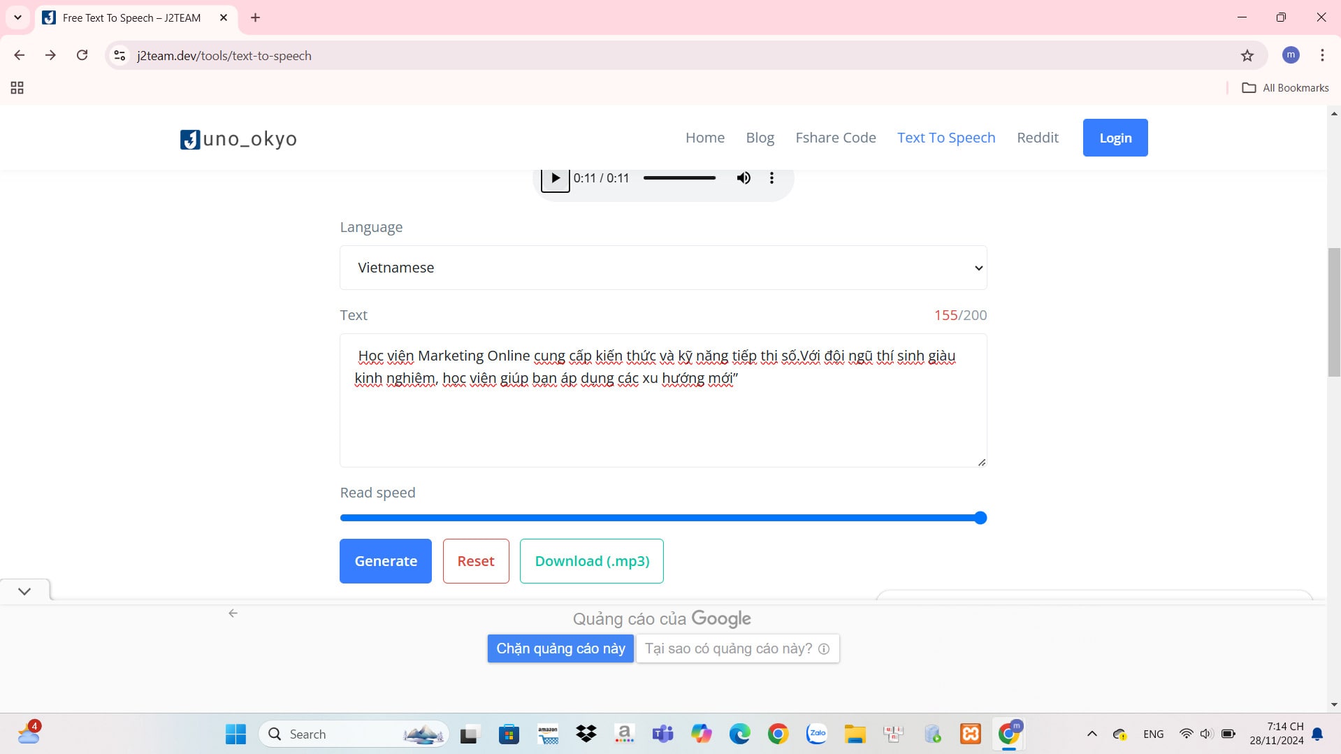 Top 10 ứng dụng chuyển văn bản thành giọng nói tiếng Việt miễn phí- Hướng dẫn nhanh Free Text to Speech
