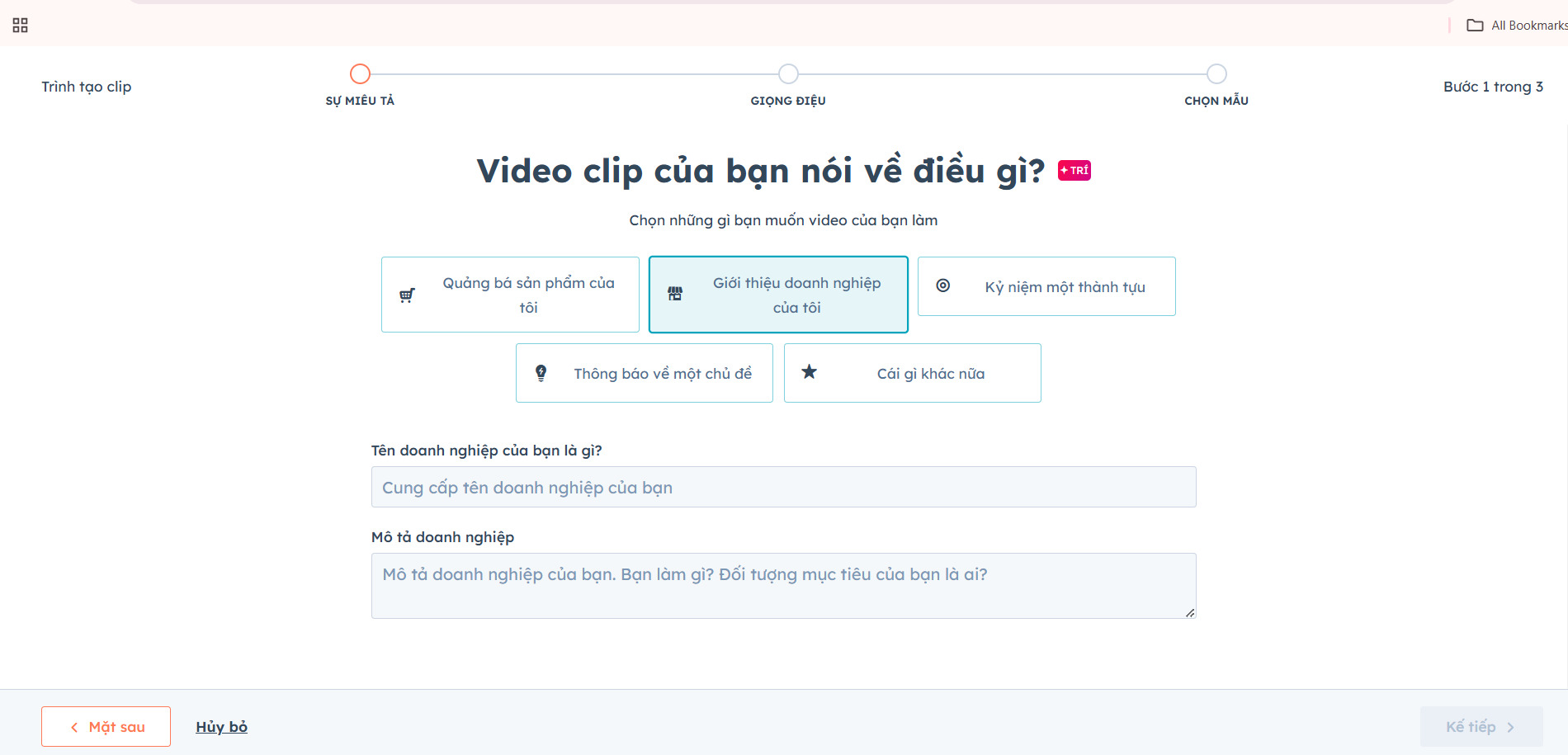 Hướng dẫn cách sử dụng Clip Creator miễn phí bước 3