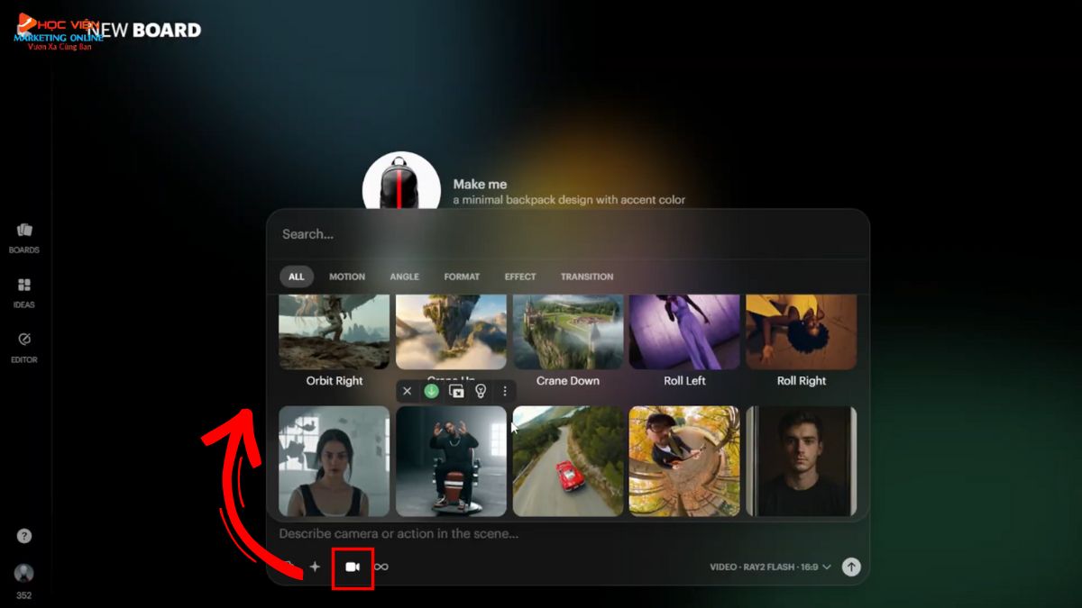 Chuyển ảnh thành video AI miễn phí bằng Luma AI bước 3.3