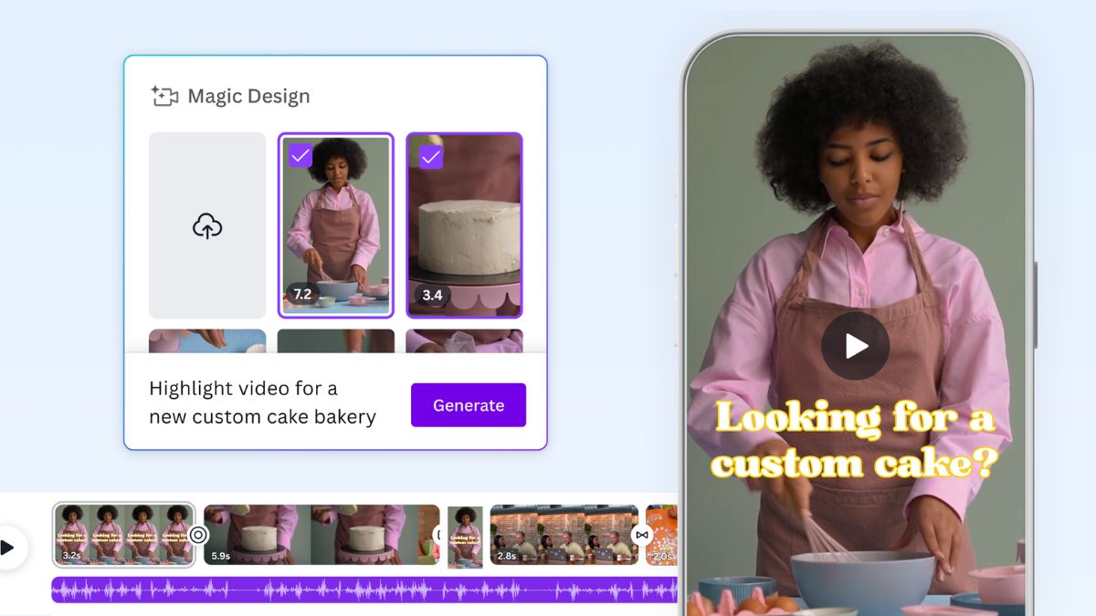 Công cụ làm video AI YouTube view ngoại không lộ mặt- Canva