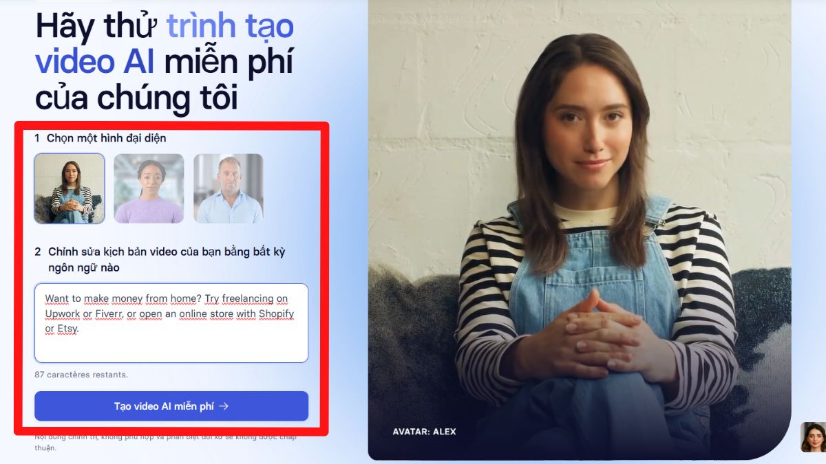 Công cụ làm video AI YouTube view ngoại không lộ mặt- Cách sử dụng Synthesia