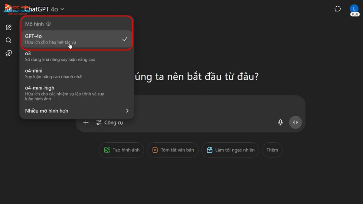 Công cụ AI tạo kịch bản Youtube thông minh- ChatGPT bước 1