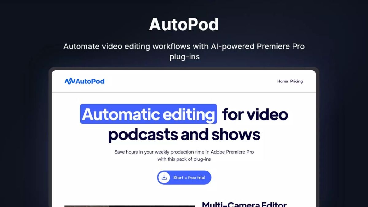 Công cụ chỉnh sửa video AI dành cho chủ doanh nghiệp nhỏ- AutoPod