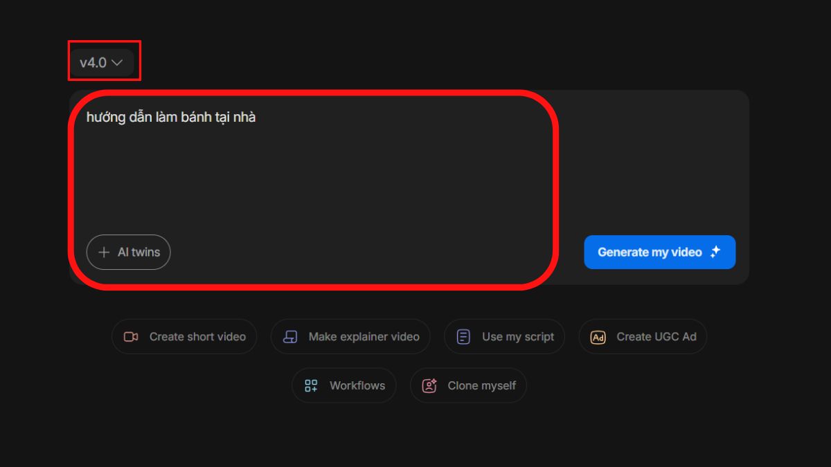 Cách sử dụng Invideo- Ứng dụng làm video bằng AI bước 2