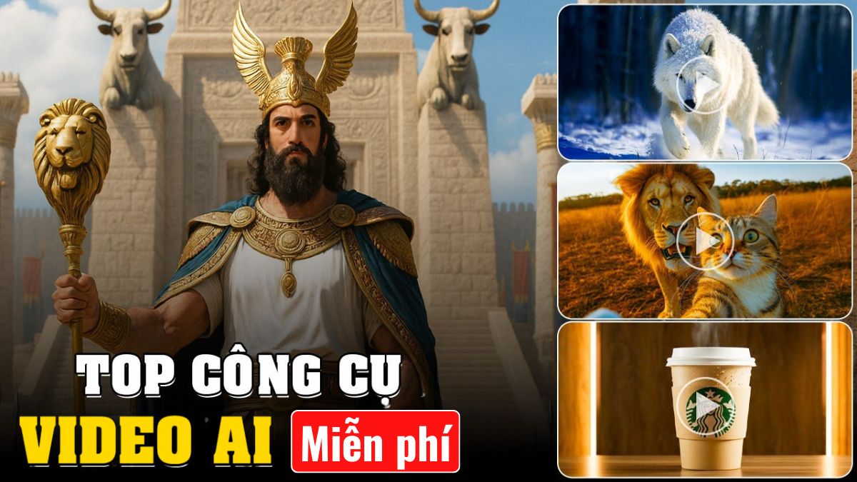 23 công cụ tạo video bằng AI miễn phí siêu đẹp, tốt nhất 2026