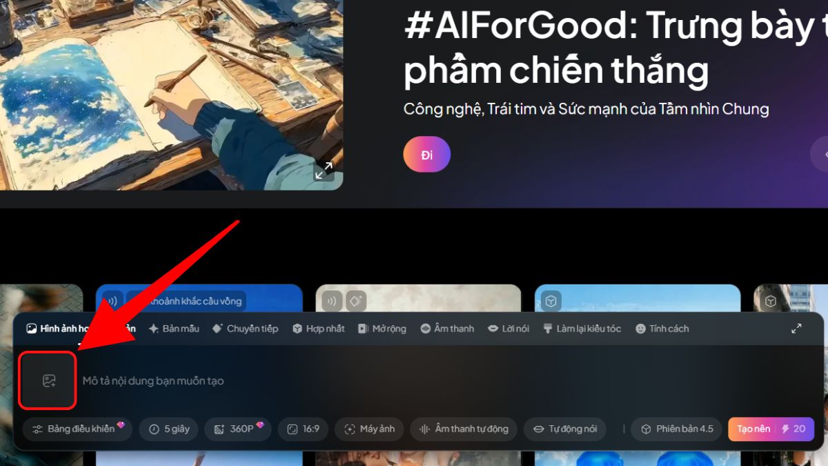 Cách tạo video từ ảnh bằng Pixverse AI bước 2