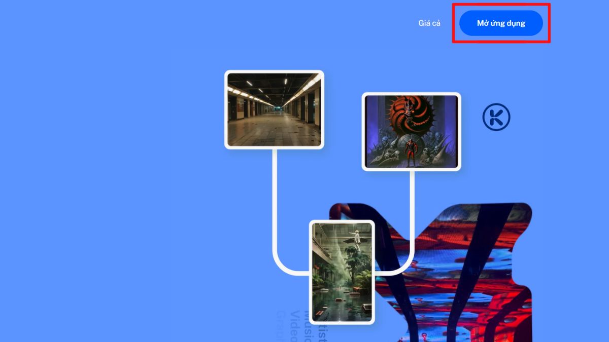 Kaiber AI tạo video AI miễn phí bước 1.1
